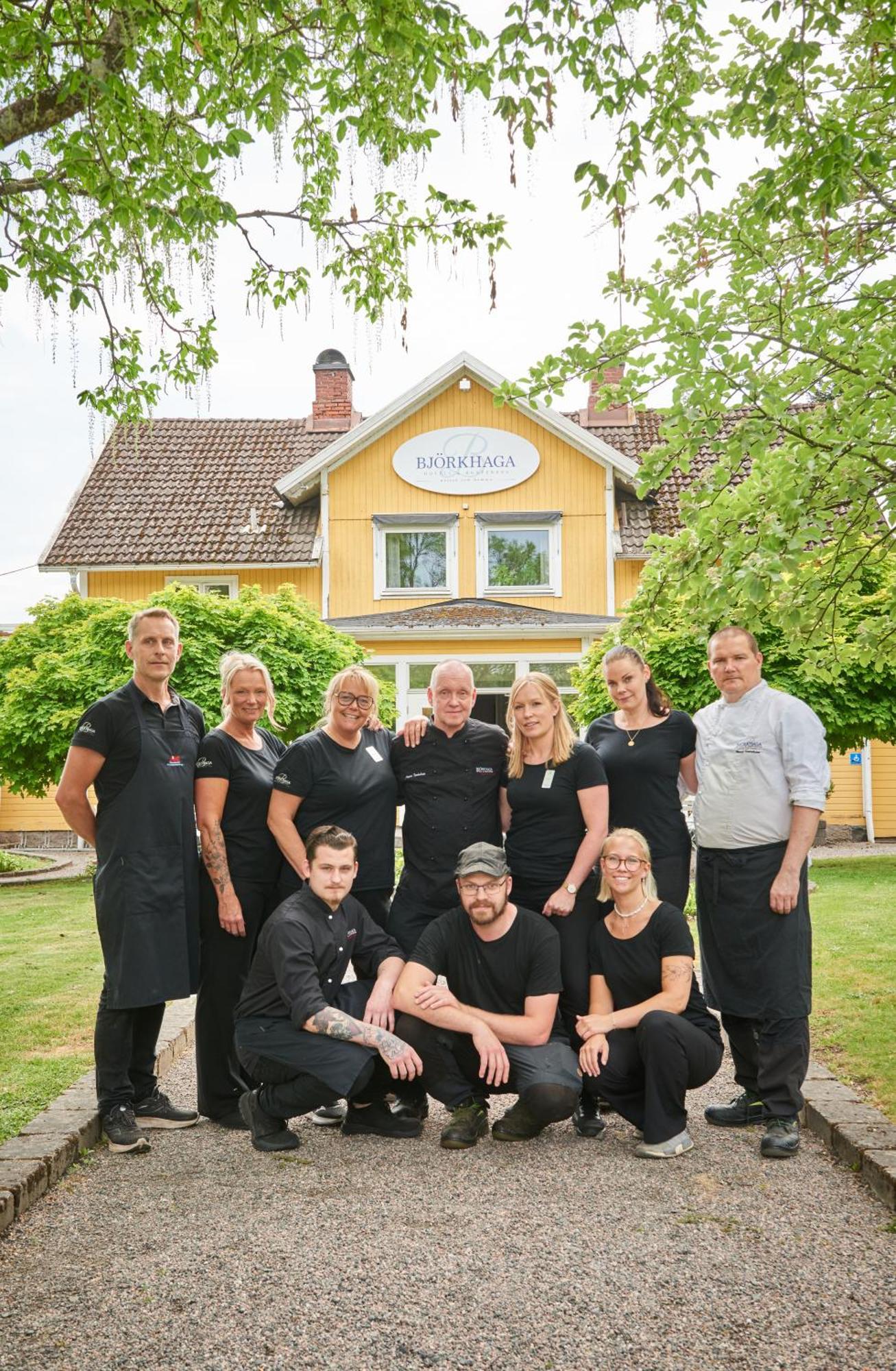 Hotell Bjoerkhaga Mullsjö Esterno foto